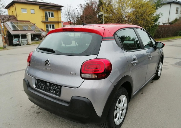 Citroen C3 cena 44500 przebieg: 68656, rok produkcji 2019 z Krasnystaw małe 352